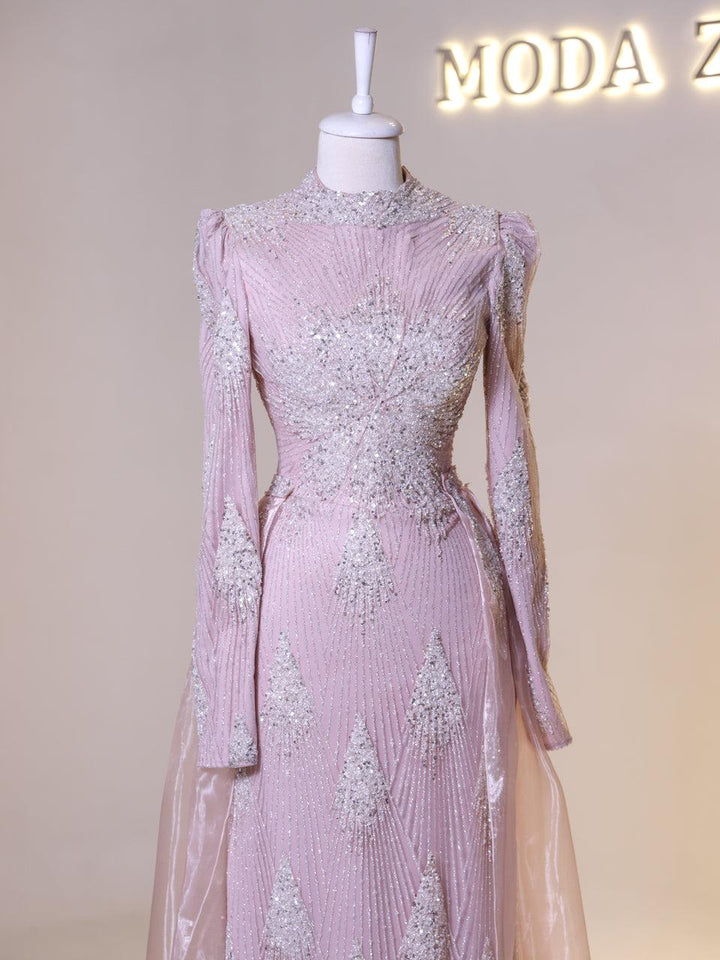 tesettur-abiye-Couture Fairy Abiye-ModaZehrada