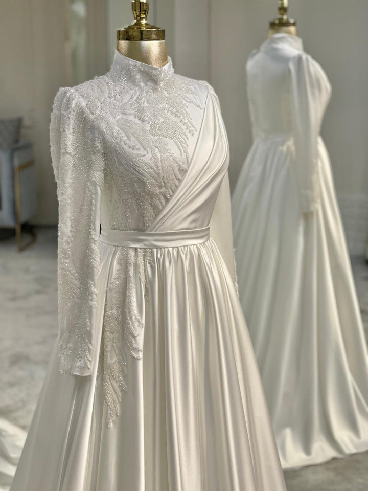 tesettur-abiye-Couture Lara Tesettür Abiye-ModaZehrada
