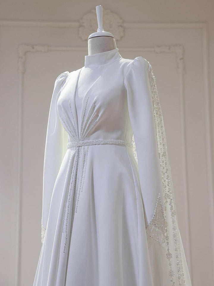 tesettur-abiye-Couture Maiza Gelinlik-ModaZehrada