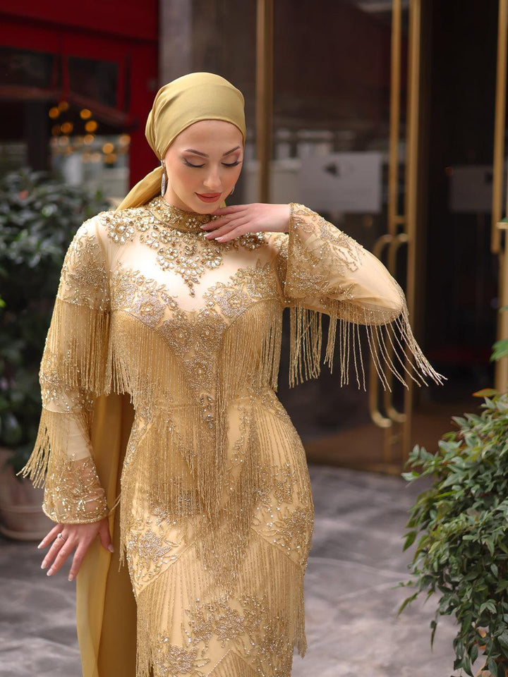 tesettur-abiye-Couture Paris Abiye-ModaZehrada
