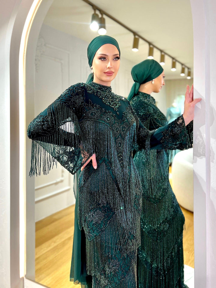 tesettur-abiye-Couture Paris Abiye-ModaZehrada