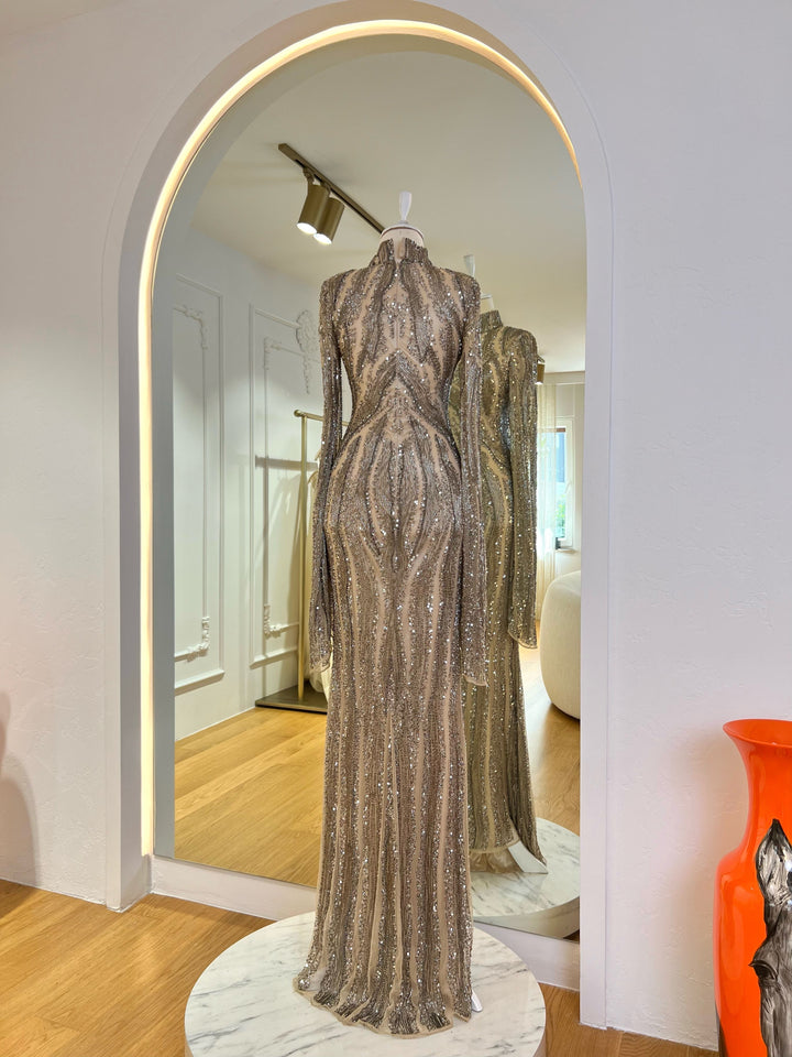 tesettur-abiye-Couture Sarya Abiye-ModaZehrada