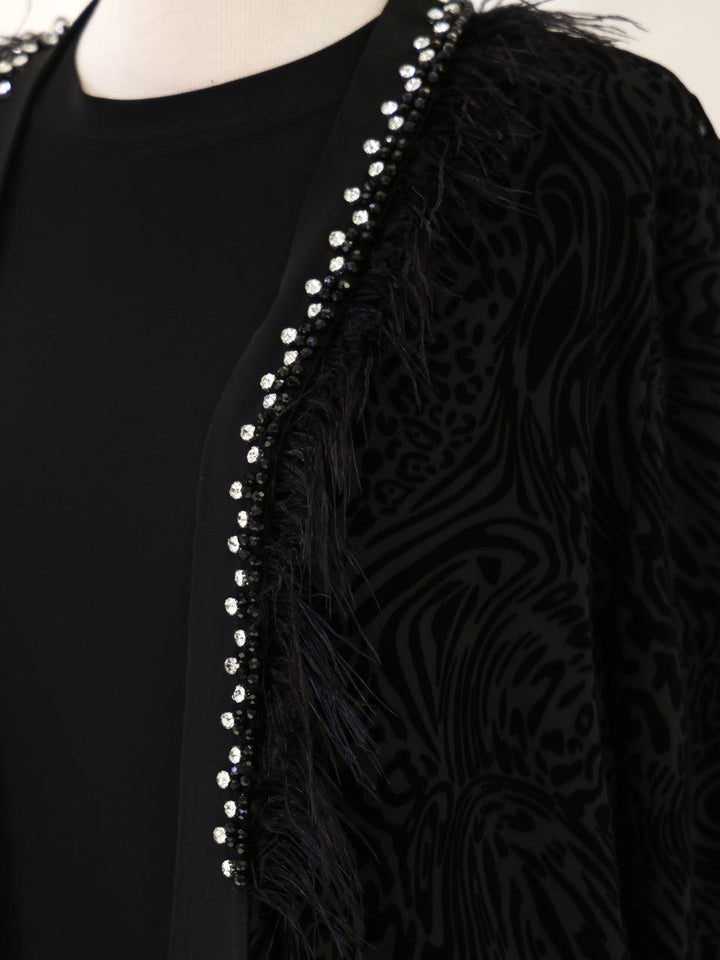 tesettur-abiye-Wilde Abaya Takım-ModaZehrada